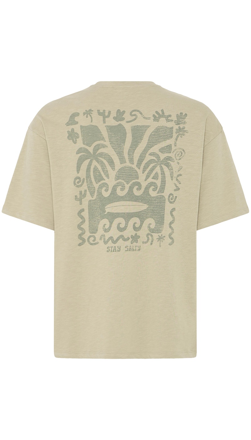 T-shirt Island Beige BHKARIM