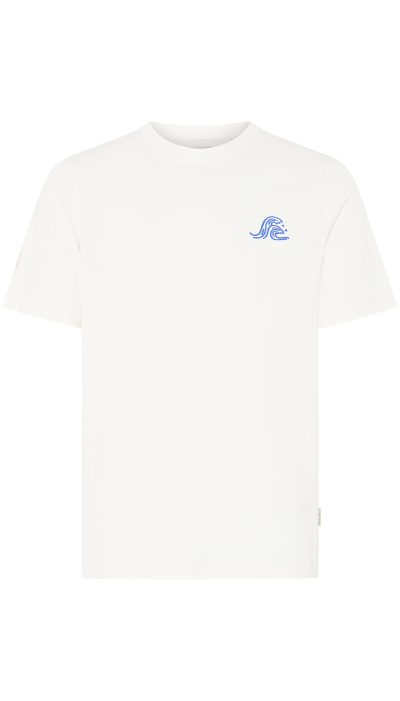 T-shirt Vague Blanc BHSUN