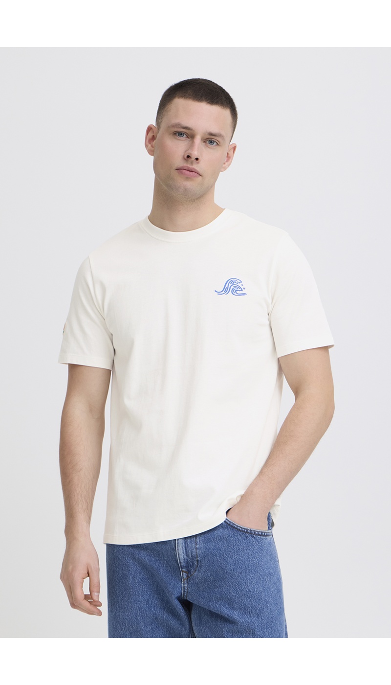 T-shirt Vague Blanc BHSUN