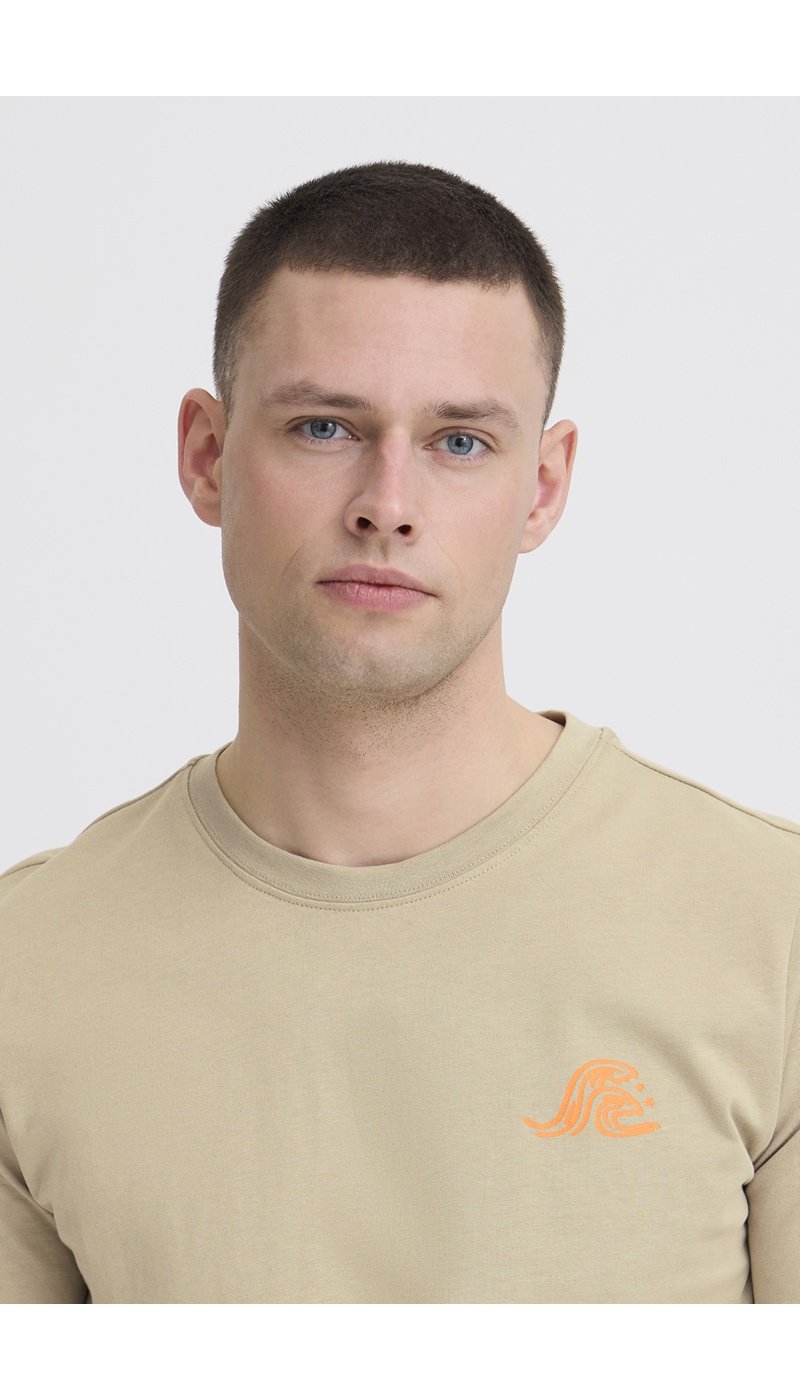 blend dk company vejle as VAGUE BEIGE T-SHIRTS MC HOMME