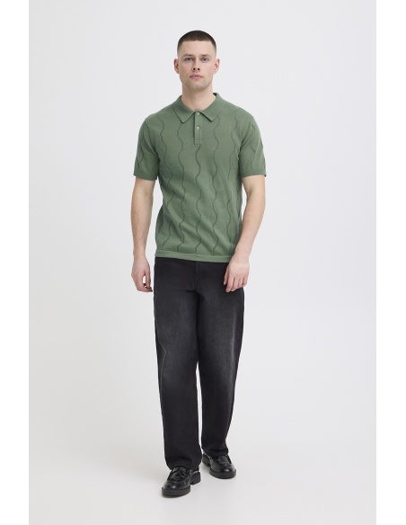 Polo Maille Kaki BHDURAN