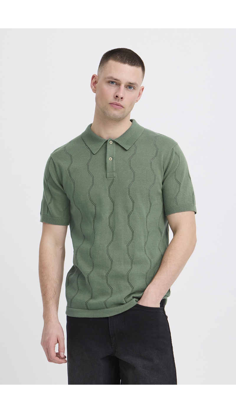 Polo Maille Kaki BHDURAN