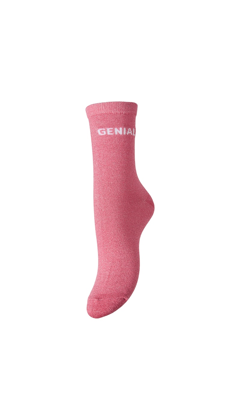 Chaussettes Géniale Pink Limonade PCSEBBY