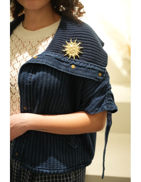 sarl manao bijoux SOLEIL DORE BROCHE