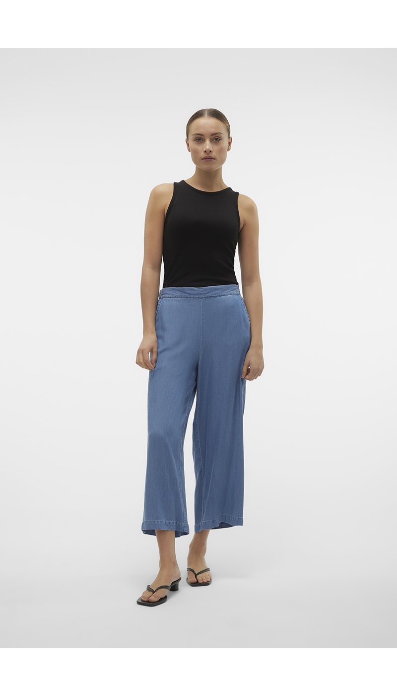 Pantalon Medium Blue Denim VMBREE
