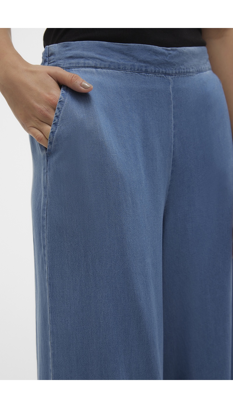Pantalon Medium Blue Denim VMBREE