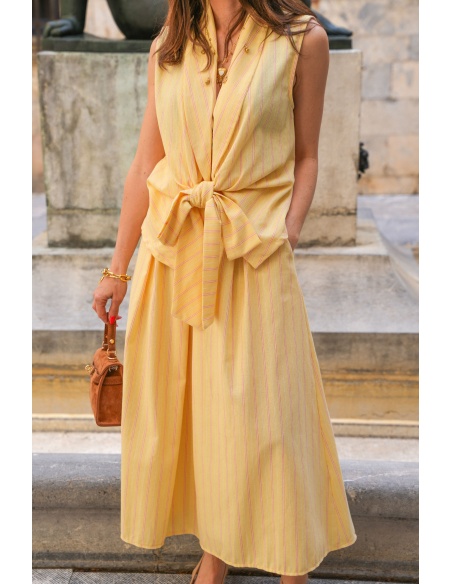 todami RAYE JAUNE CHEMISIER