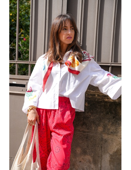 johanna toutoun FLERUS BLANC CHEMISIER