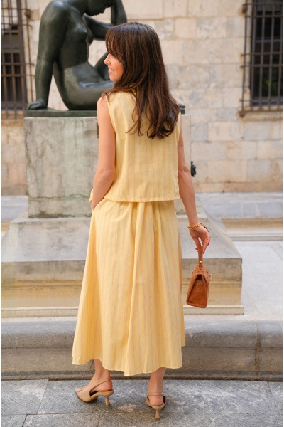 todami RAYE JAUNEC JUPES FEMME 2