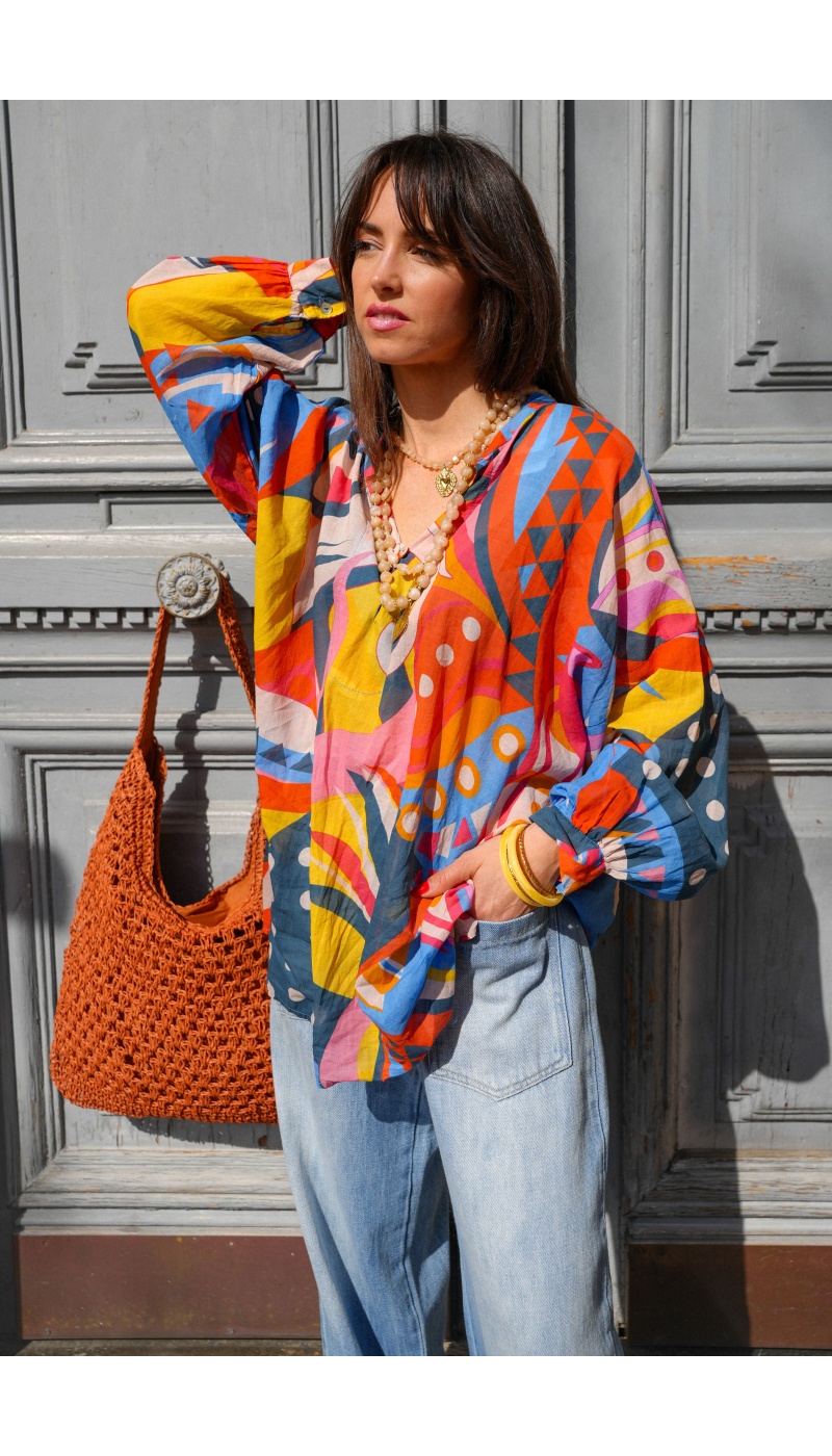 Banditas Multicolor Blouse MIRABOLA BANDITAS - 4 | Welcome