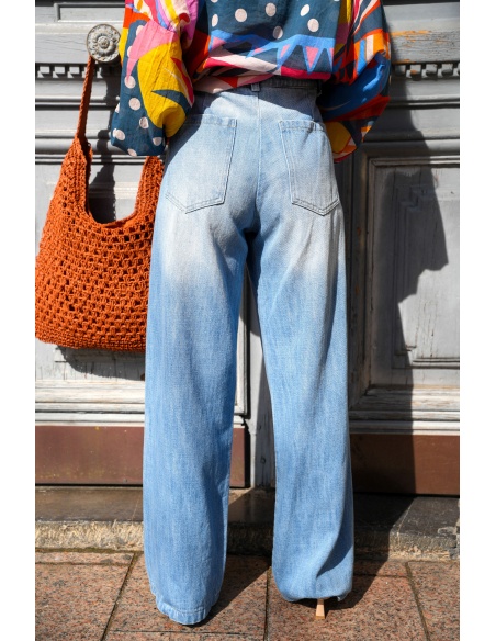 banditas CLAIR JEAN PANTALONS TOILE FEMME