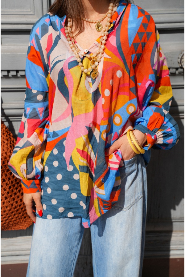 Blusa Banditas Multicolor MIRABOLA BANDITAS - 1 | Benvenuto 2