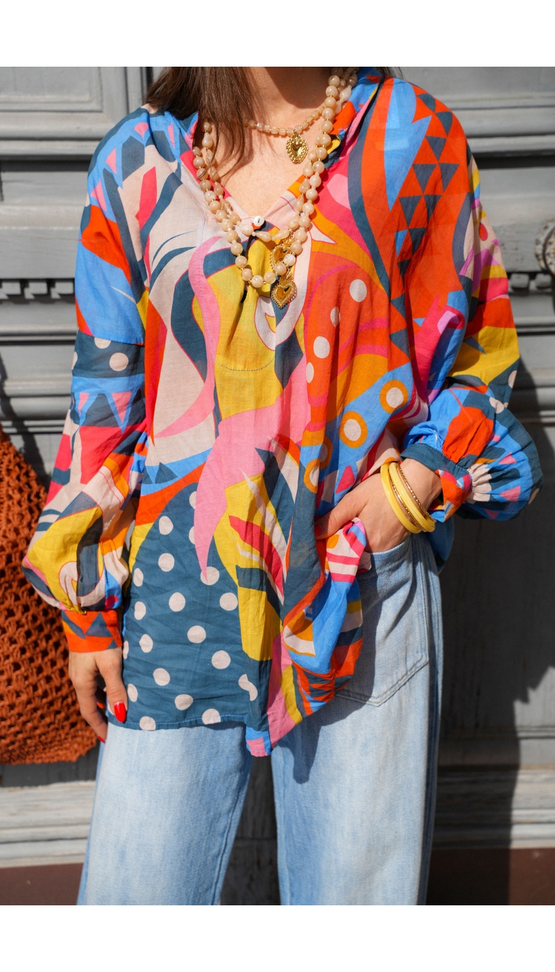 Blusa Banditas Multicolor MIRABOLA BANDITAS - 2 | Bienvenido