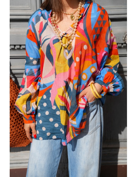 Banditas Multicolor Blouse MIRABOLA BANDITAS - 2 | Welcome