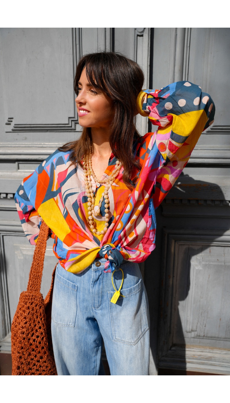 Blusa Banditas Multicolor MIRABOLA BANDITAS - 6 | Bienvenido