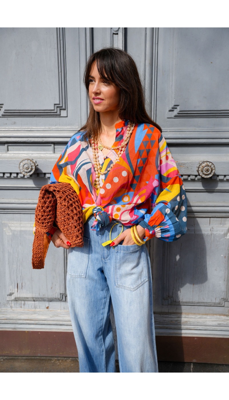 Blusa Banditas Multicolor MIRABOLA BANDITAS - 7 | Bienvenido