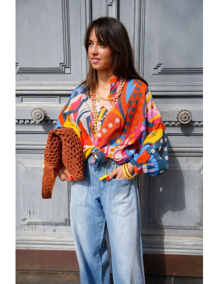 Blusa Banditas Multicolor MIRABOLA BANDITAS - 7 | Bienvenido