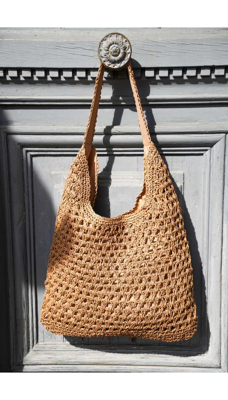 Sac Raphia Beige ANDY