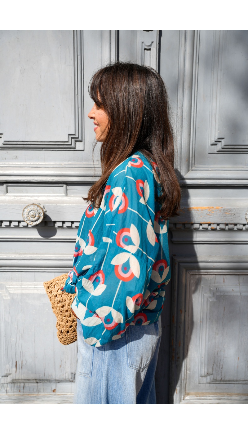 Blouse Tulipe Banditas MIRABOLA