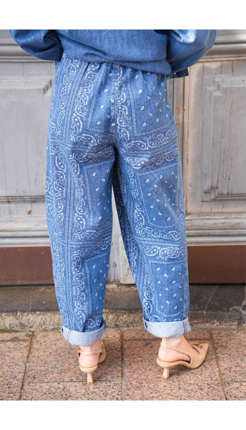 Jean Bandana Denim MERYL