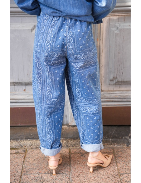 Jean Bandana Denim MERYL