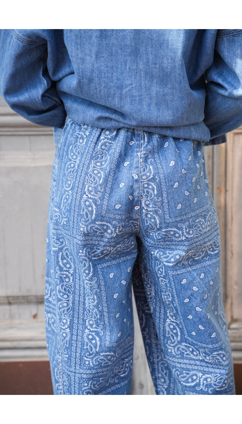Jean Bandana Denim MERYL