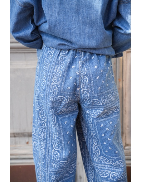 Jean Bandana Denim MERYL