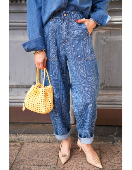 Jean Bandana Denim MERYL