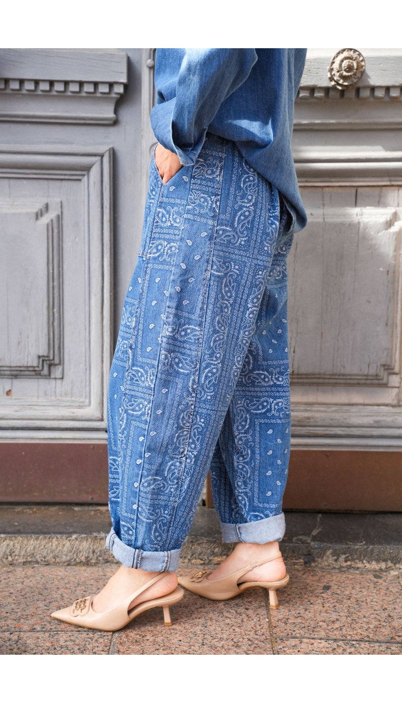 Jean Bandana Denim MERYL