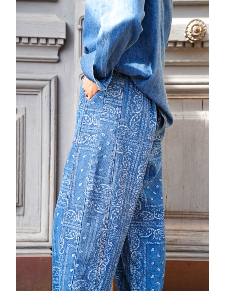 Jean Bandana Denim MERYL