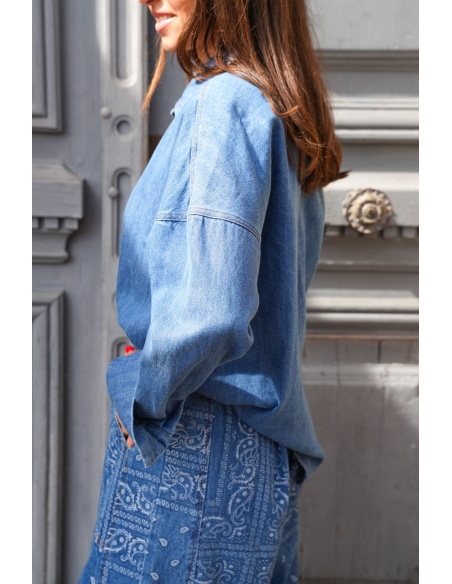 Chemisier Bouton Jean CLEA