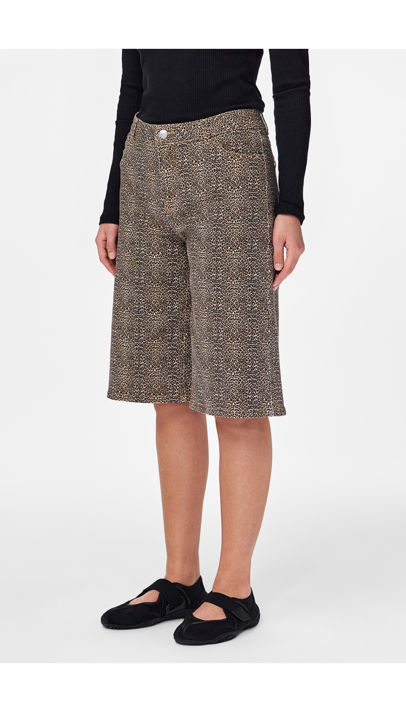 Bermudas Leopardo Cuero crudo PIEZAS PCSALUME - 4 | ABAJO
