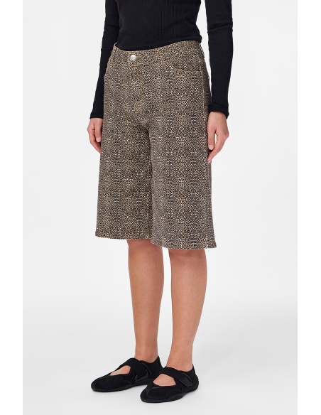 Bermudas Leopardo Cuero crudo PIEZAS PCSALUME - 4 | ABAJO