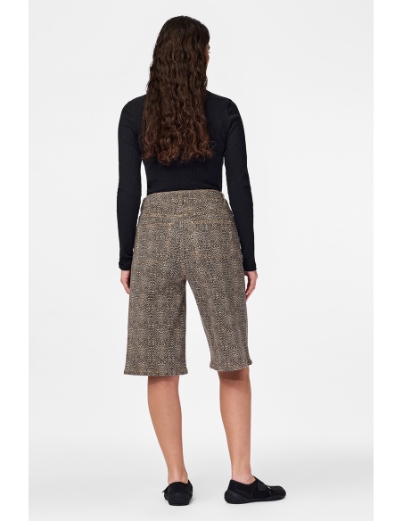 Bermudas Leopardo Cuero crudo PCSALUME PIEZAS - 3 | ABAJO