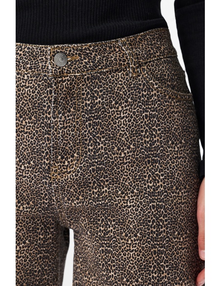 Bermuda Leopard Rohleder PCSALUME STÜCK - 5 | RUNTER