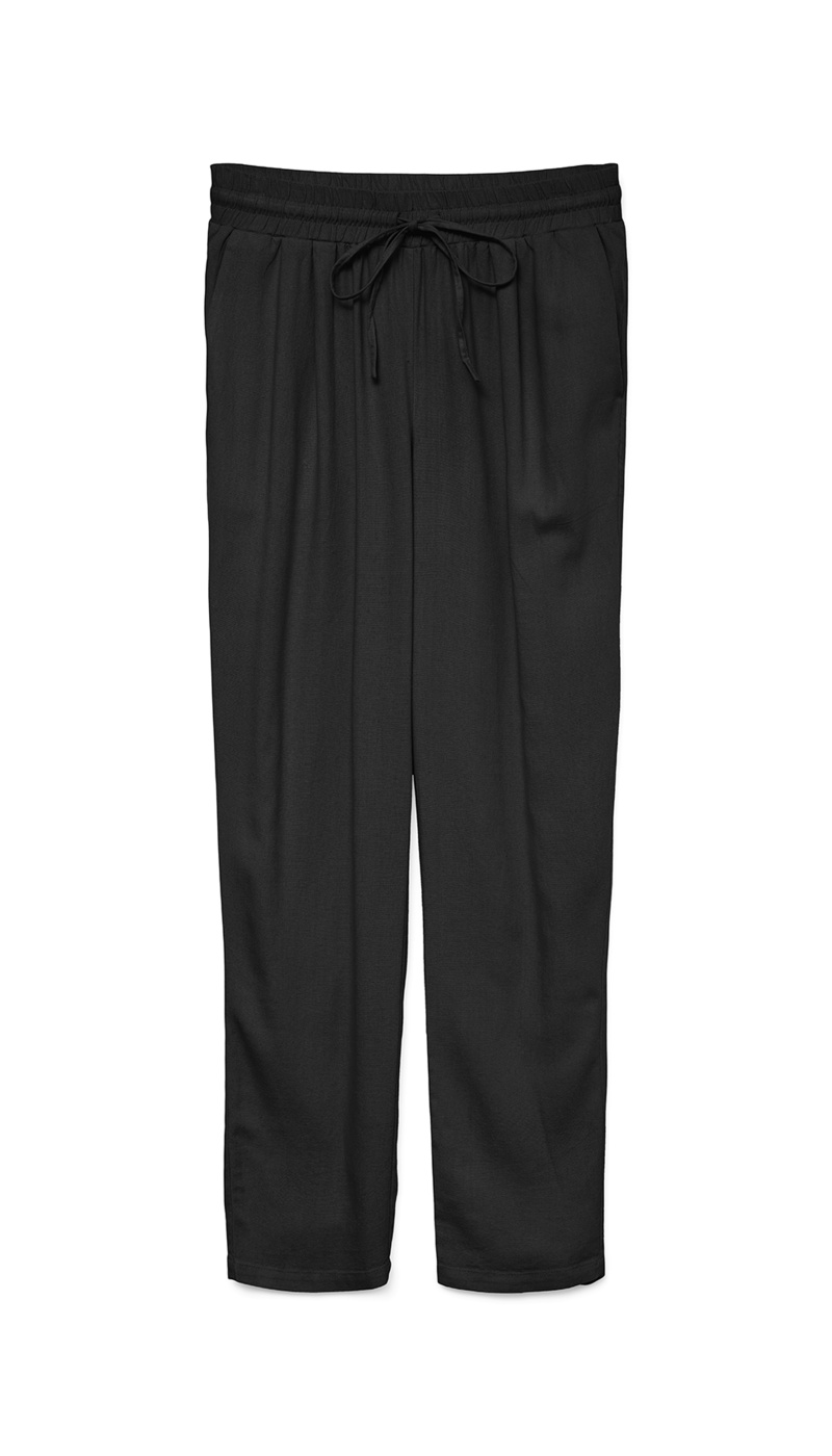 VERO MODA  BLACK PANTALONS