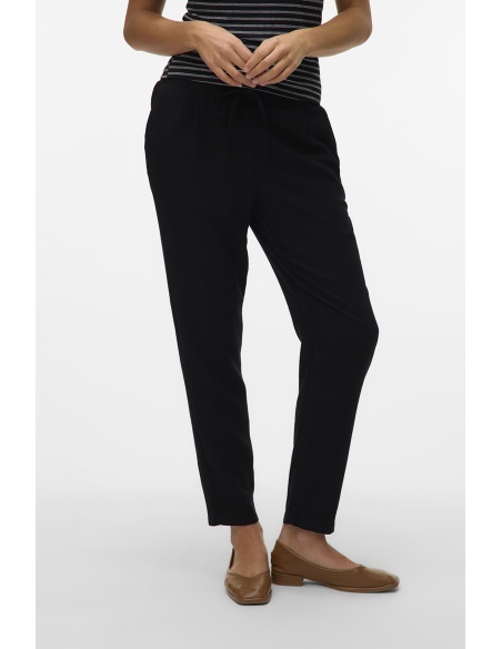 VERO MODA  BLACK PANTALONS
