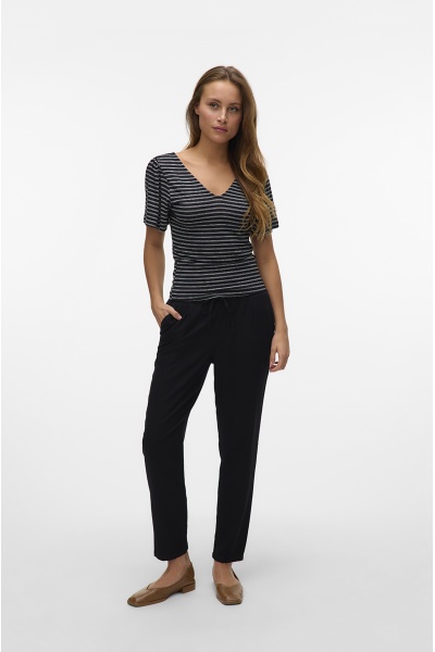 VERO MODA  BLACK PANTALONS