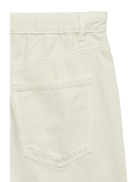 Ecru-Jeansshorts VMVILLA