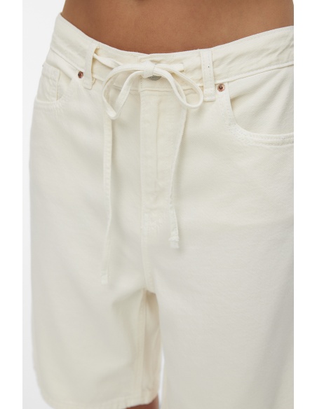 Ecru Jean Shorts VMVILLA