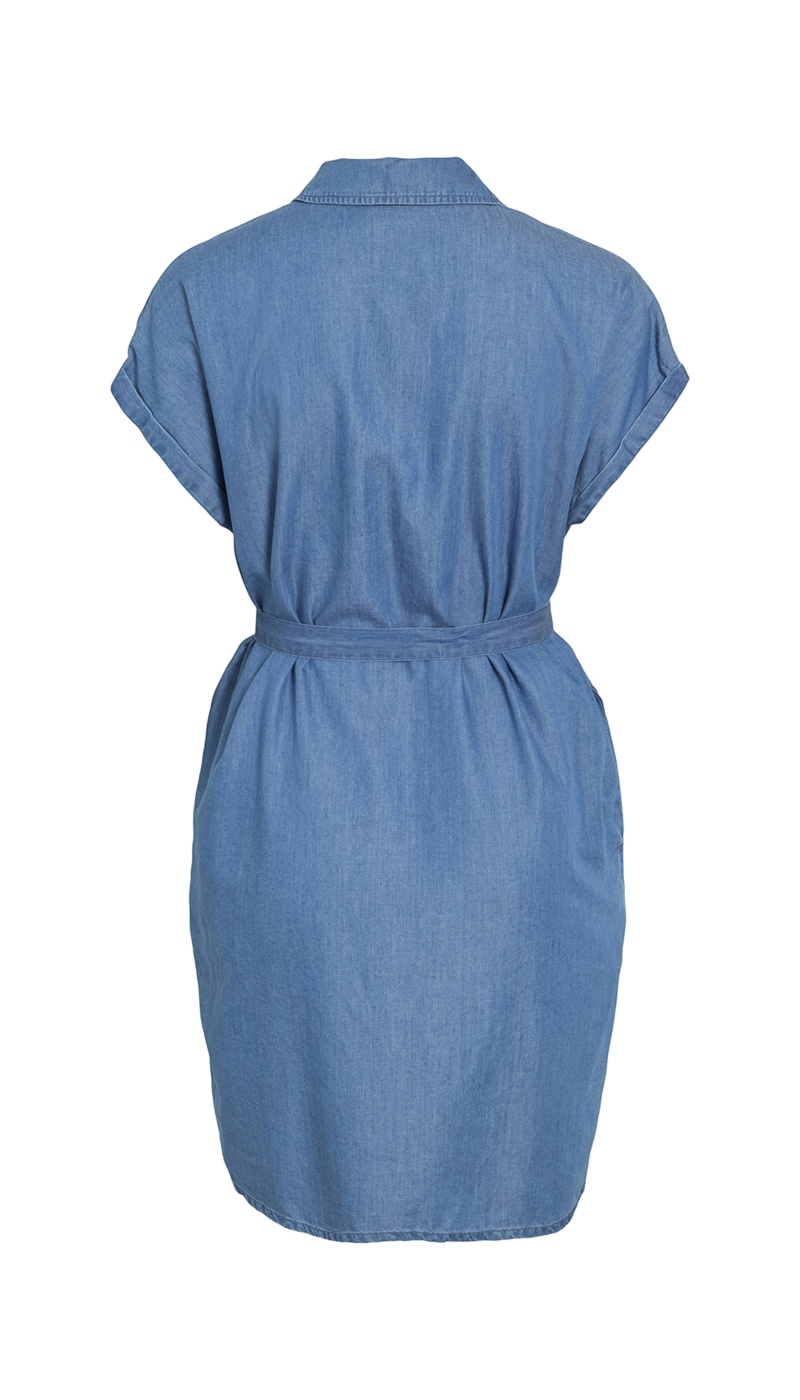 Meduim Blue Denim VINORI Dress