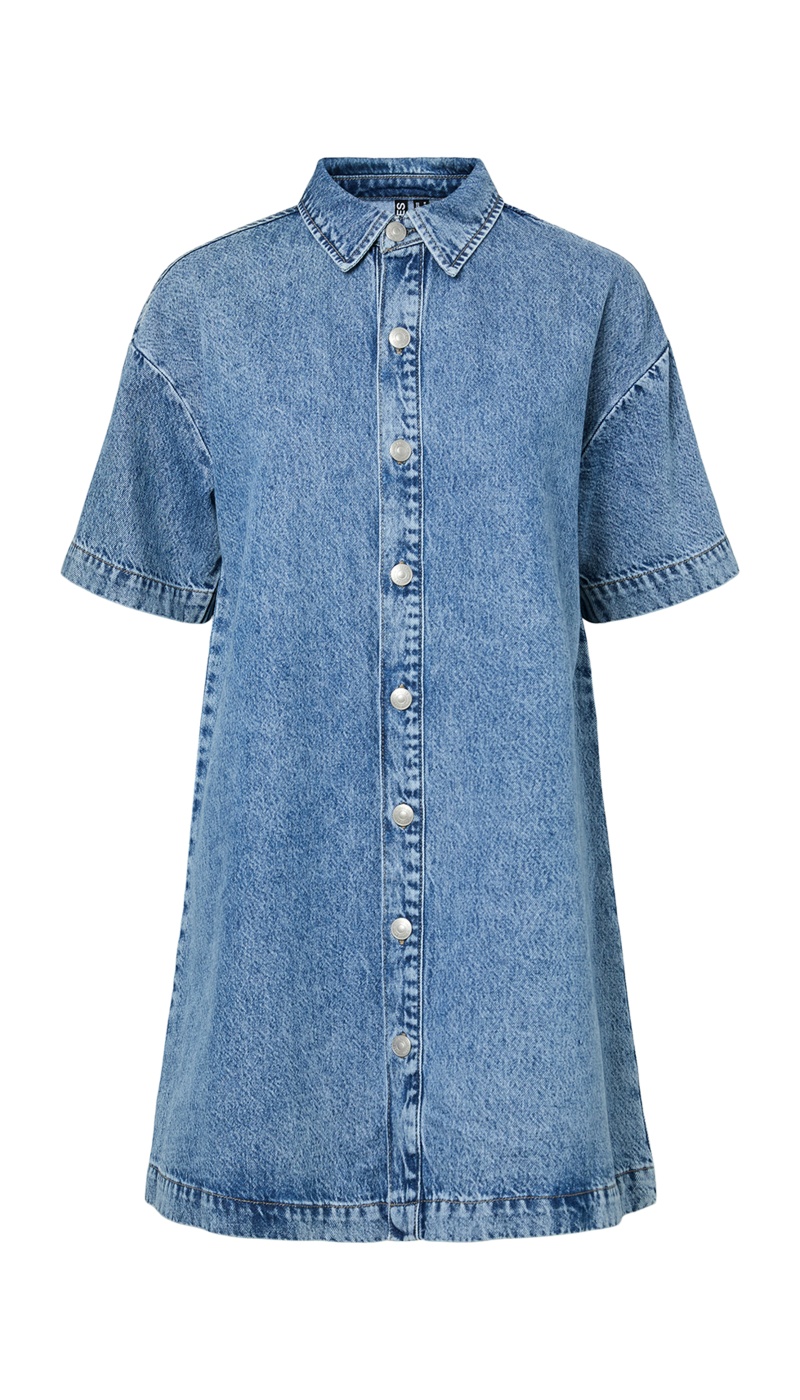 Vestido Vaquero Azul Medio PCSKY