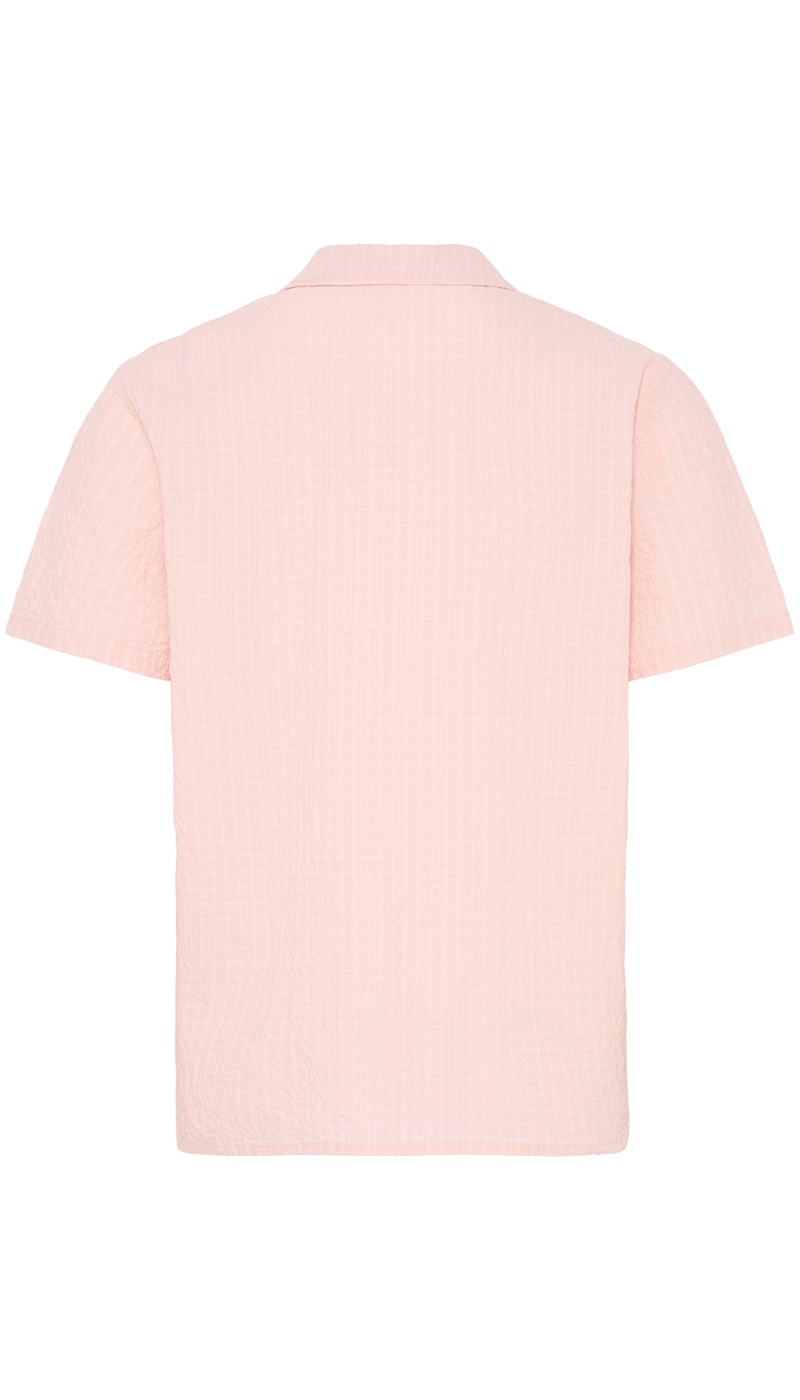 Camicia a quadri rosa BHBARNY