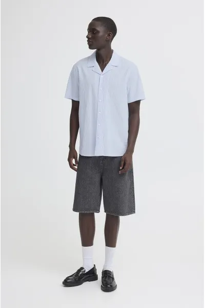 Chemise Carreaux Ciel BHBARNY