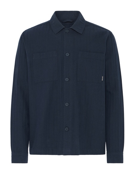 Navy Linen Shirt BHFLOREN
