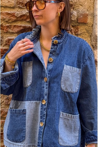 Haut Jeans Johanna CALINE - Style Chic pour Femmes