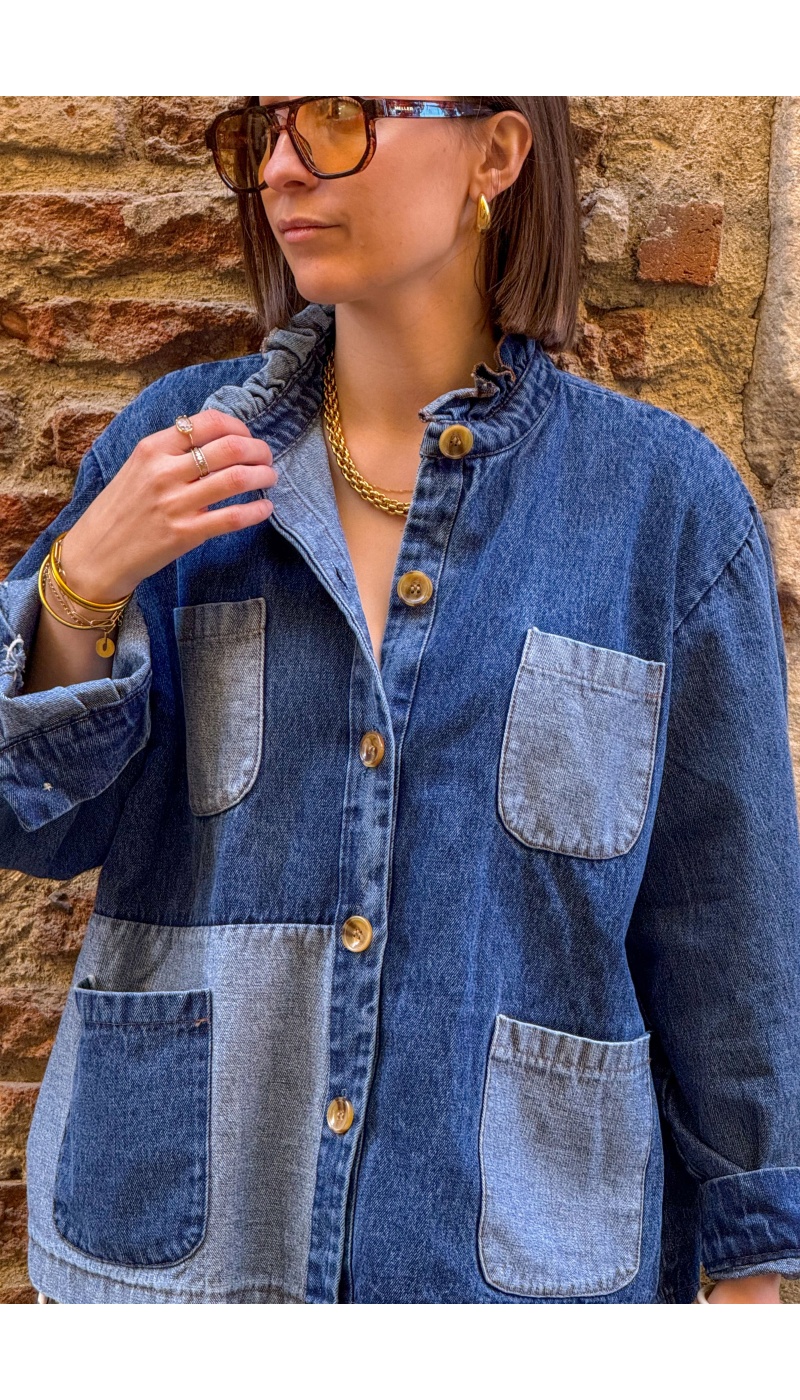 Haut Jeans Johanna CALINE - Style Chic pour Femmes