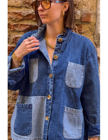 Haut Jeans Johanna CALINE - Style Chic pour Femmes