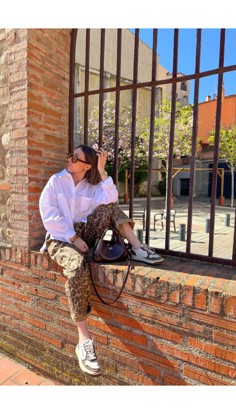 Pantalon Johanna Leopard Camel JUDIE