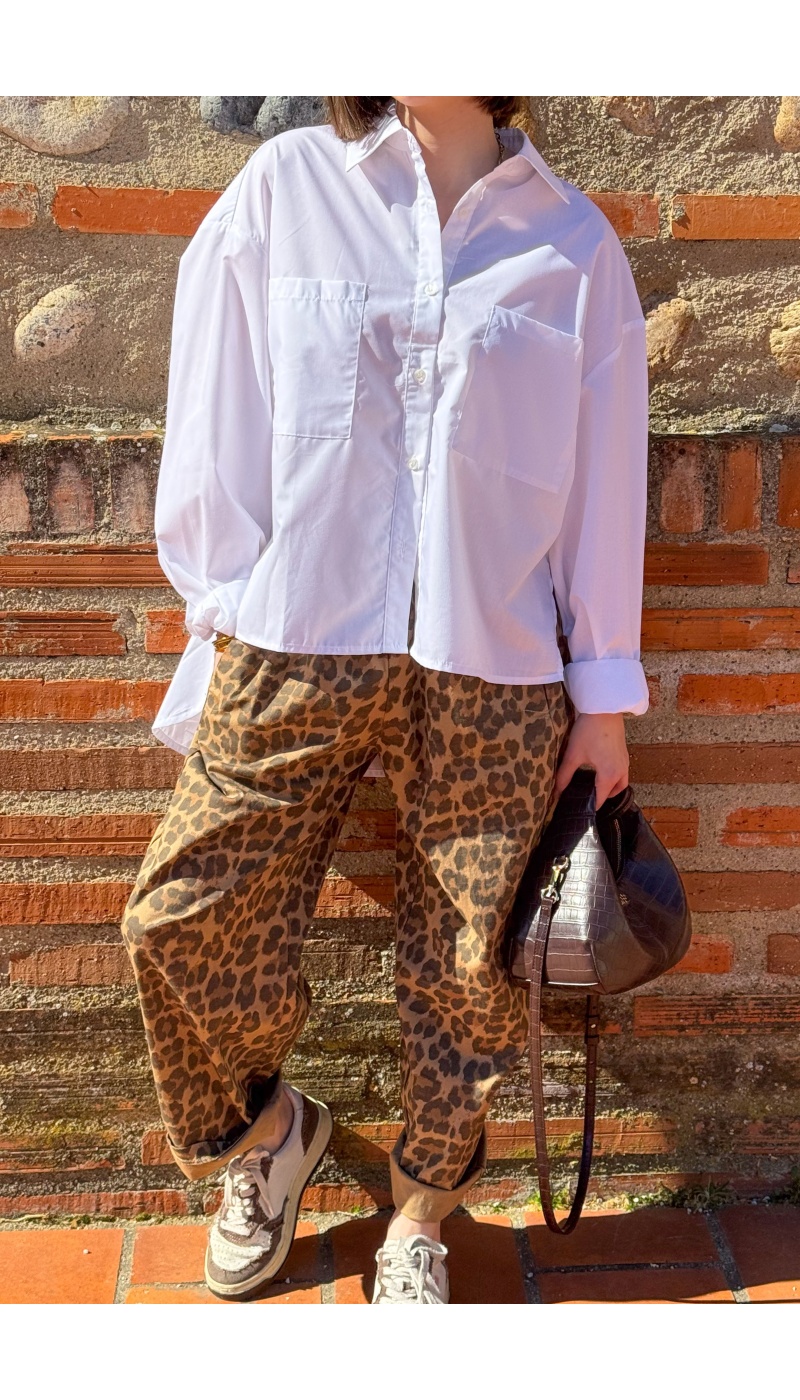 Johanna Leopard Kamelhose JUDIE